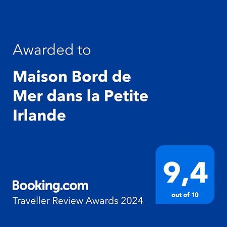 Maison Bord De Mer Dans La Petite Irlande Auderville Bagian luar foto