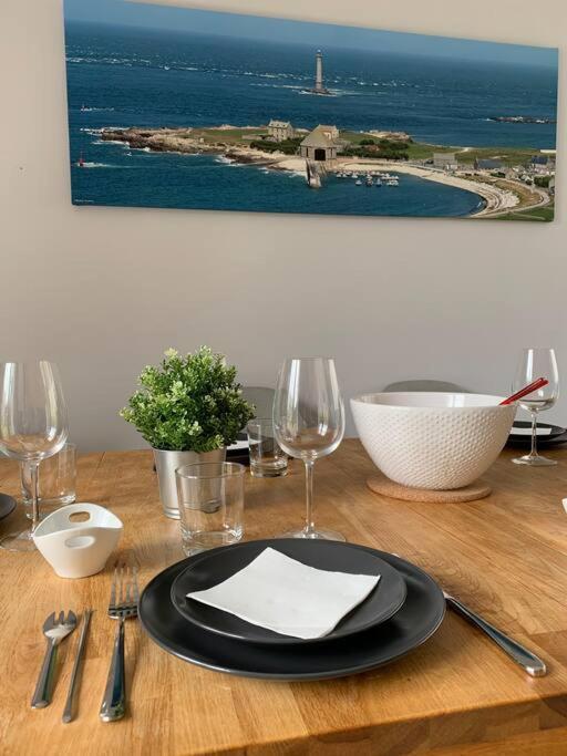 Maison Bord De Mer Dans La Petite Irlande Auderville Bagian luar foto